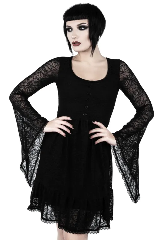 Casket Cutie Web Dress [B] Resurrect made by Killstar