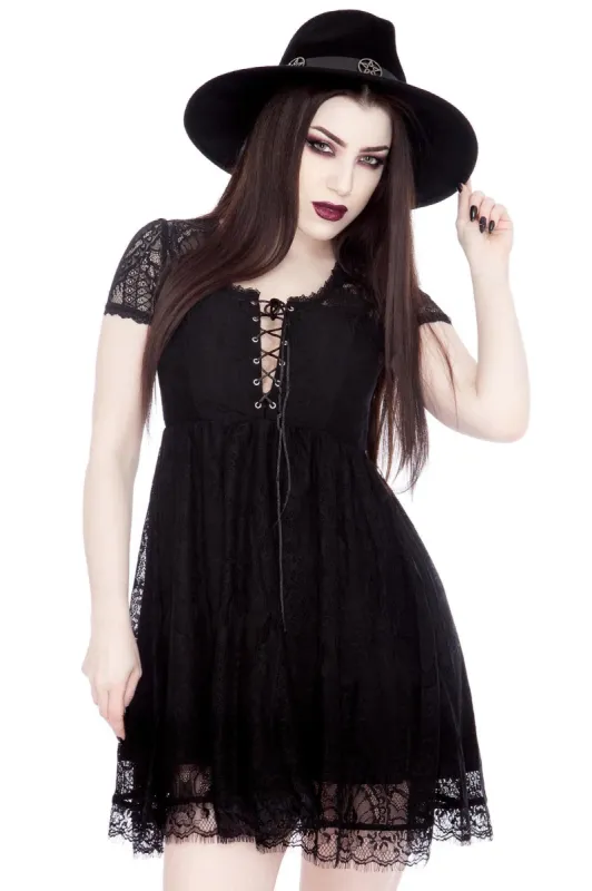 Bella Morte Lost Babydoll Dress [B] Resurrect sold by Killstar