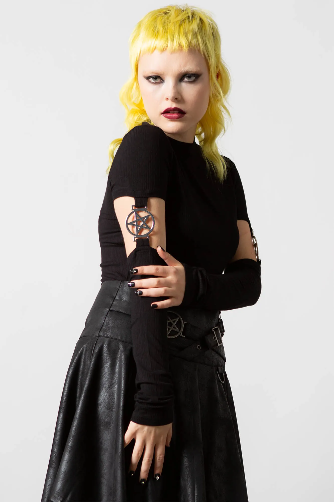 Demoness Crop Top sold by Killstar product image thumbnail 2