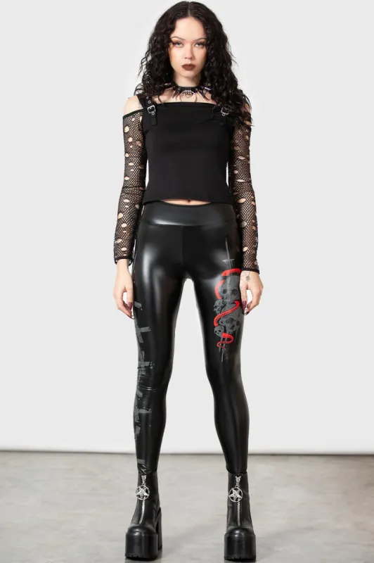 Sinner Leggings sold by Killstar
