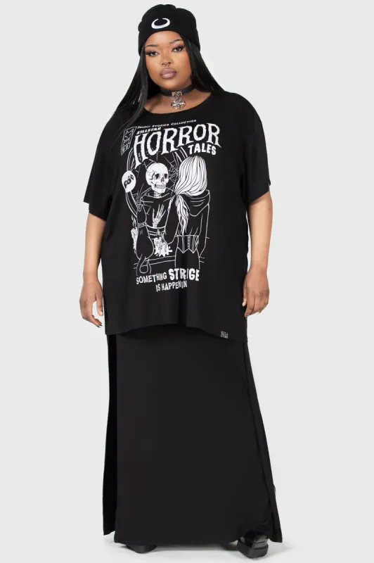 Horror Story Relaxed Top [PLUS] sold by Killstar