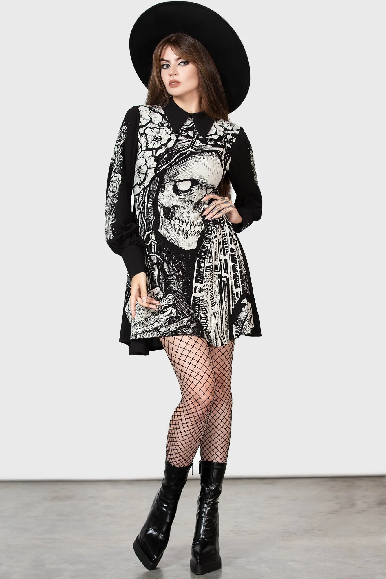 Weird Tales Dress sold by Killstar product image thumbnail 3