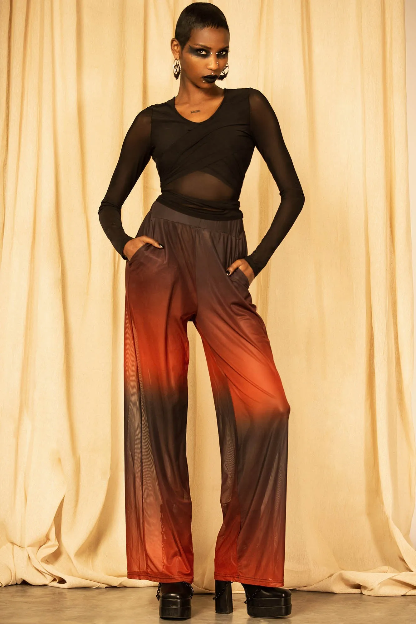 Immortal Rave Trousers sold by Killstar product image thumbnail 2