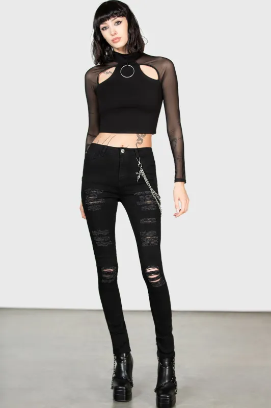 R.I.P. Slash Jeans - Resurrect sold by Killstar