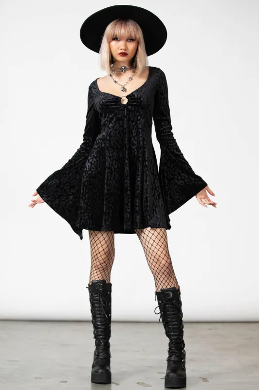 Nightcall Long Sleeve Dress [B] made by Killstar