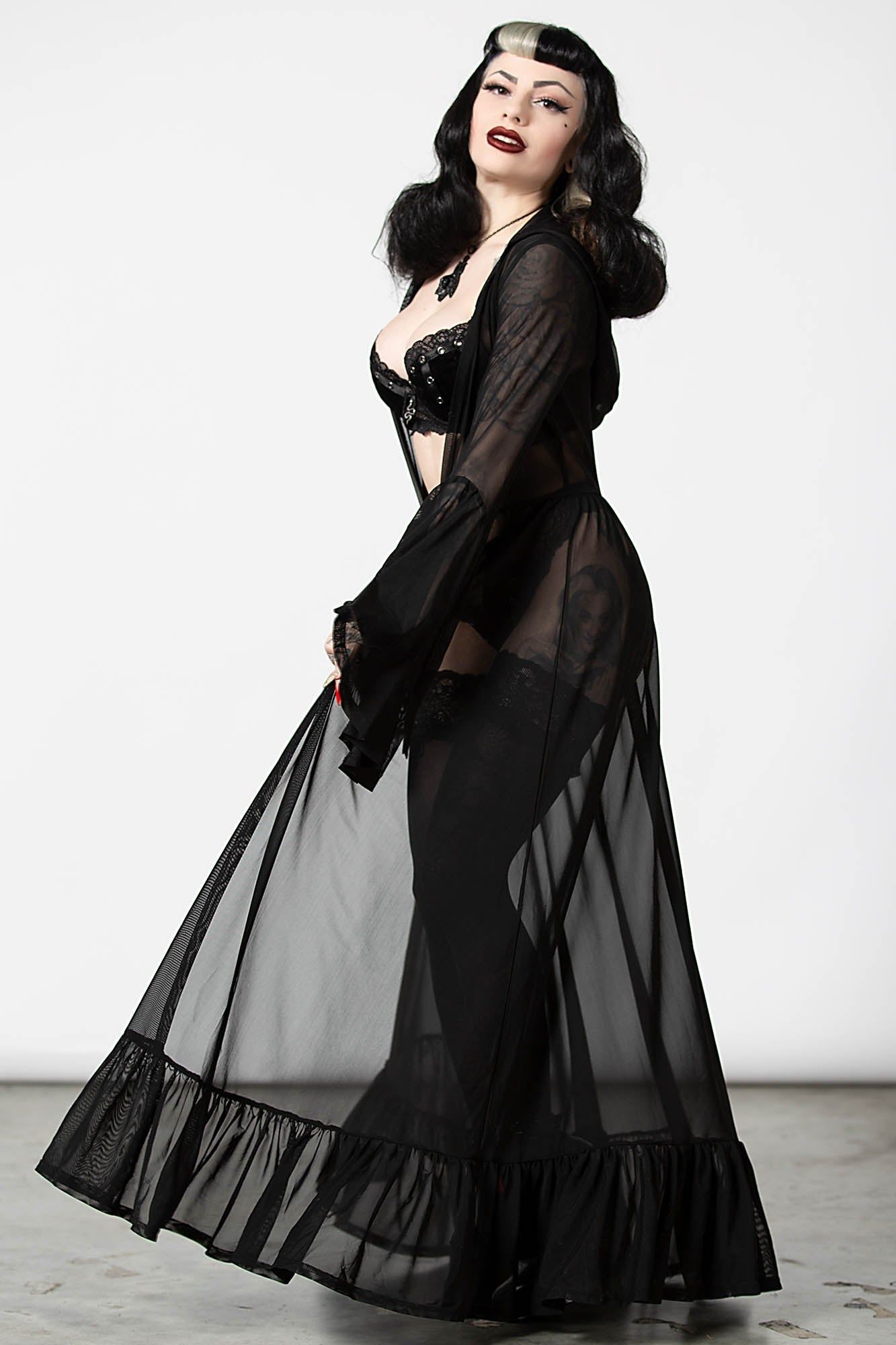 Mother Spirits Hooded Cloak sold by Killstar product image thumbnail 4