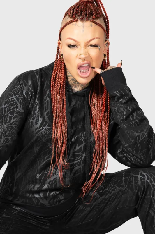 Wicked Woods Watcher Hoodie made by Killstar