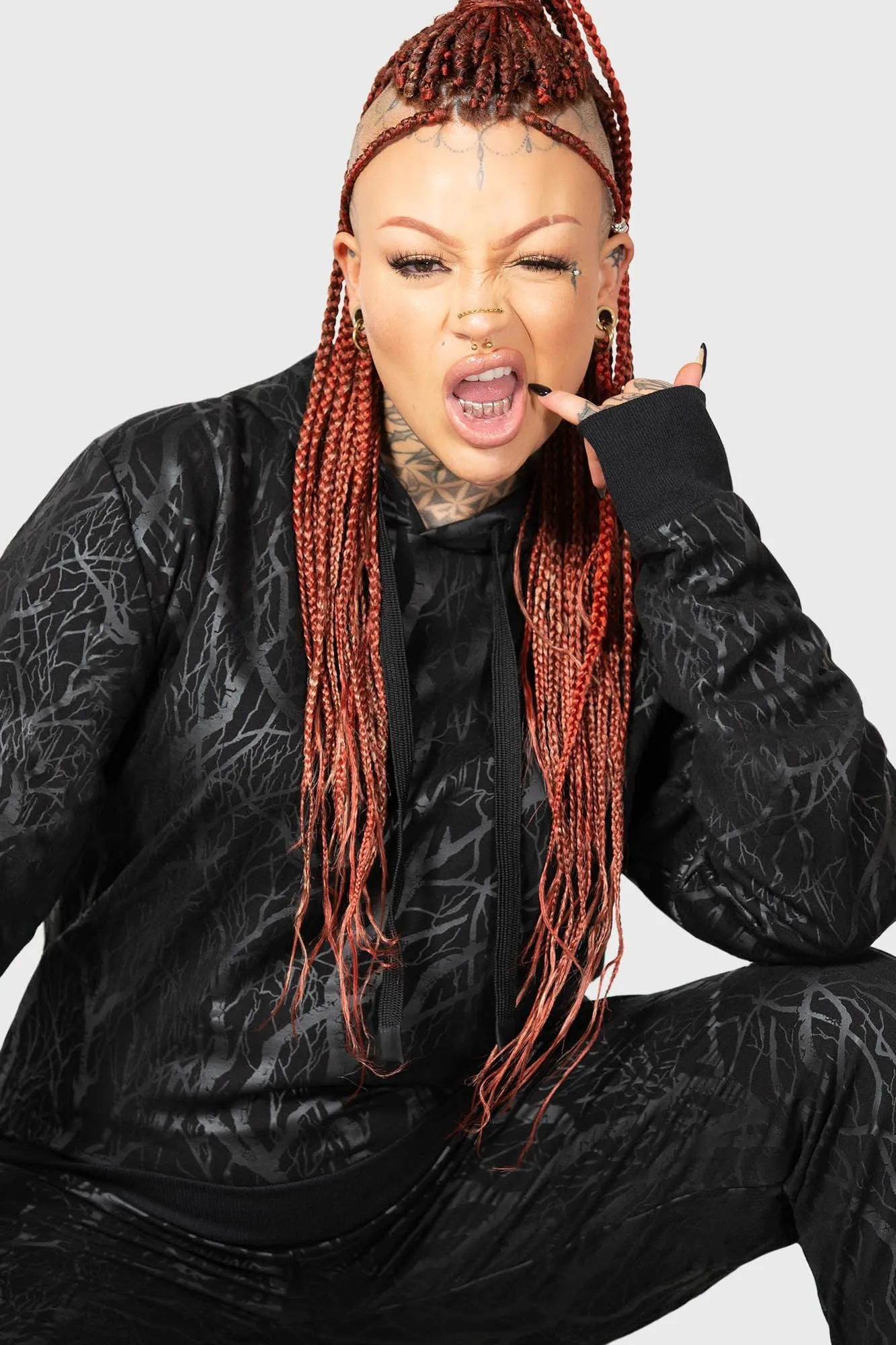 Wicked Woods Watcher Hoodie sold by Killstar