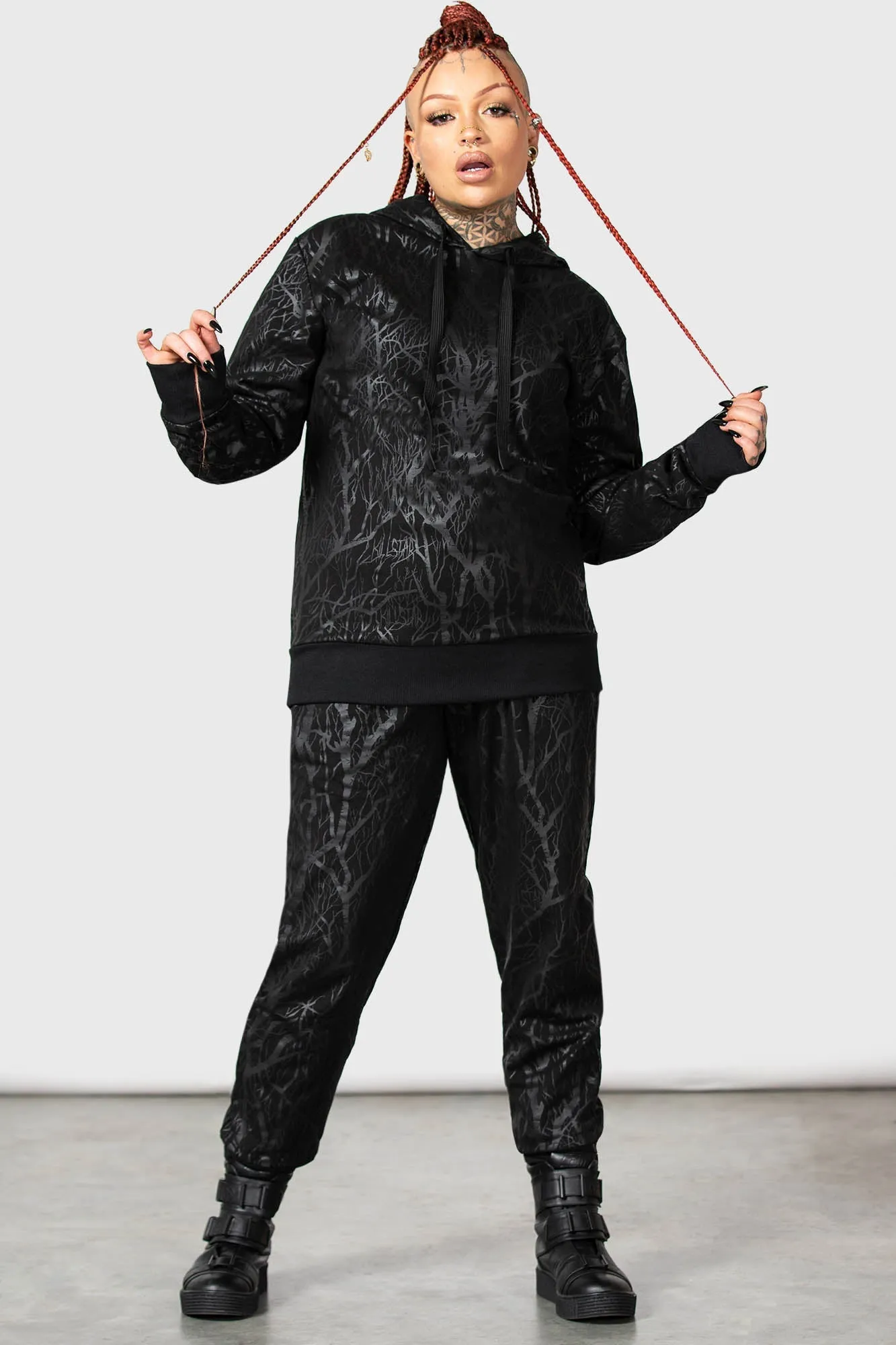 Wicked Woods Watcher Hoodie sold by Killstar product image thumbnail 5