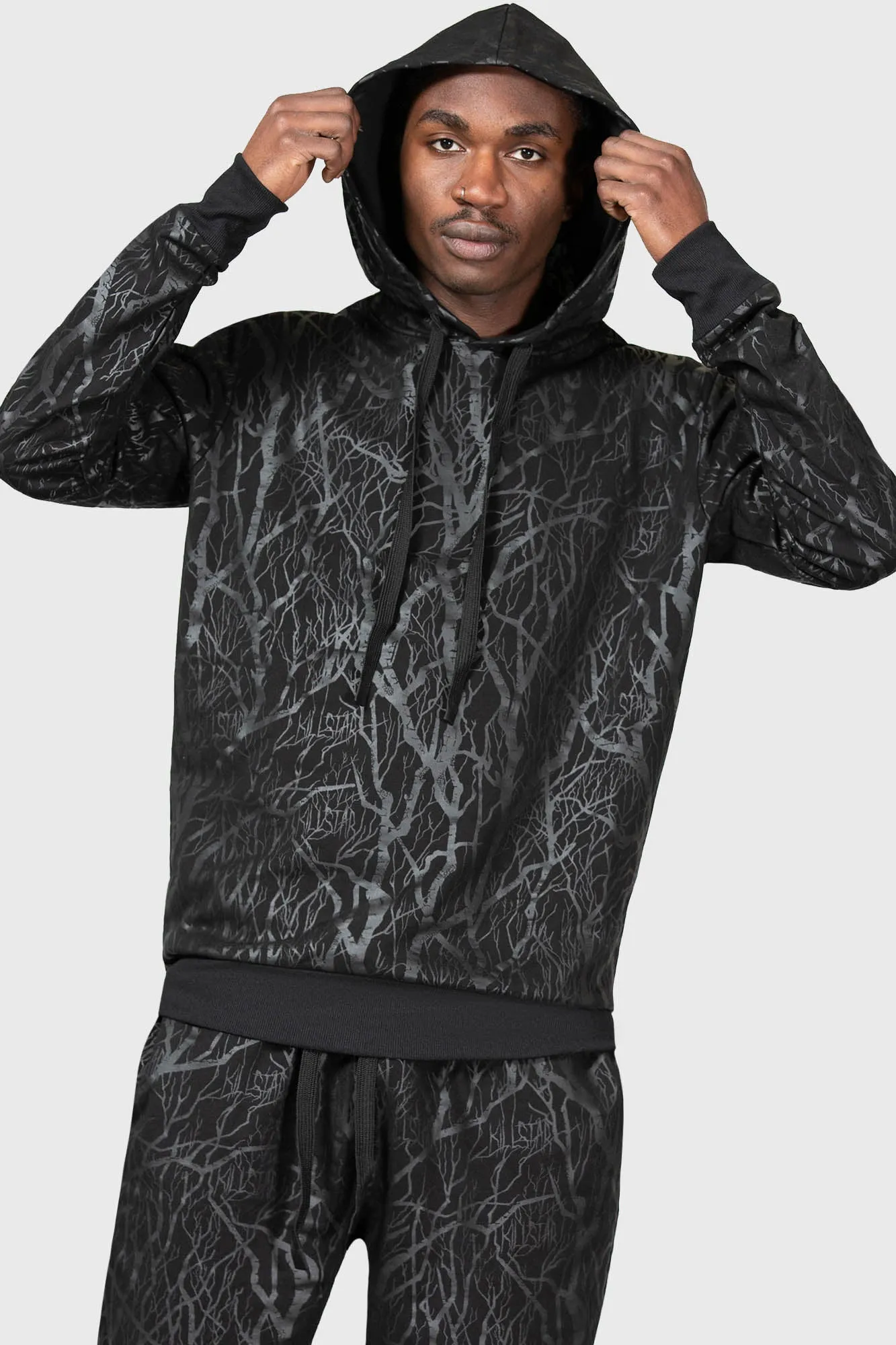 Wicked Woods Watcher Hoodie sold by Killstar product image thumbnail 2