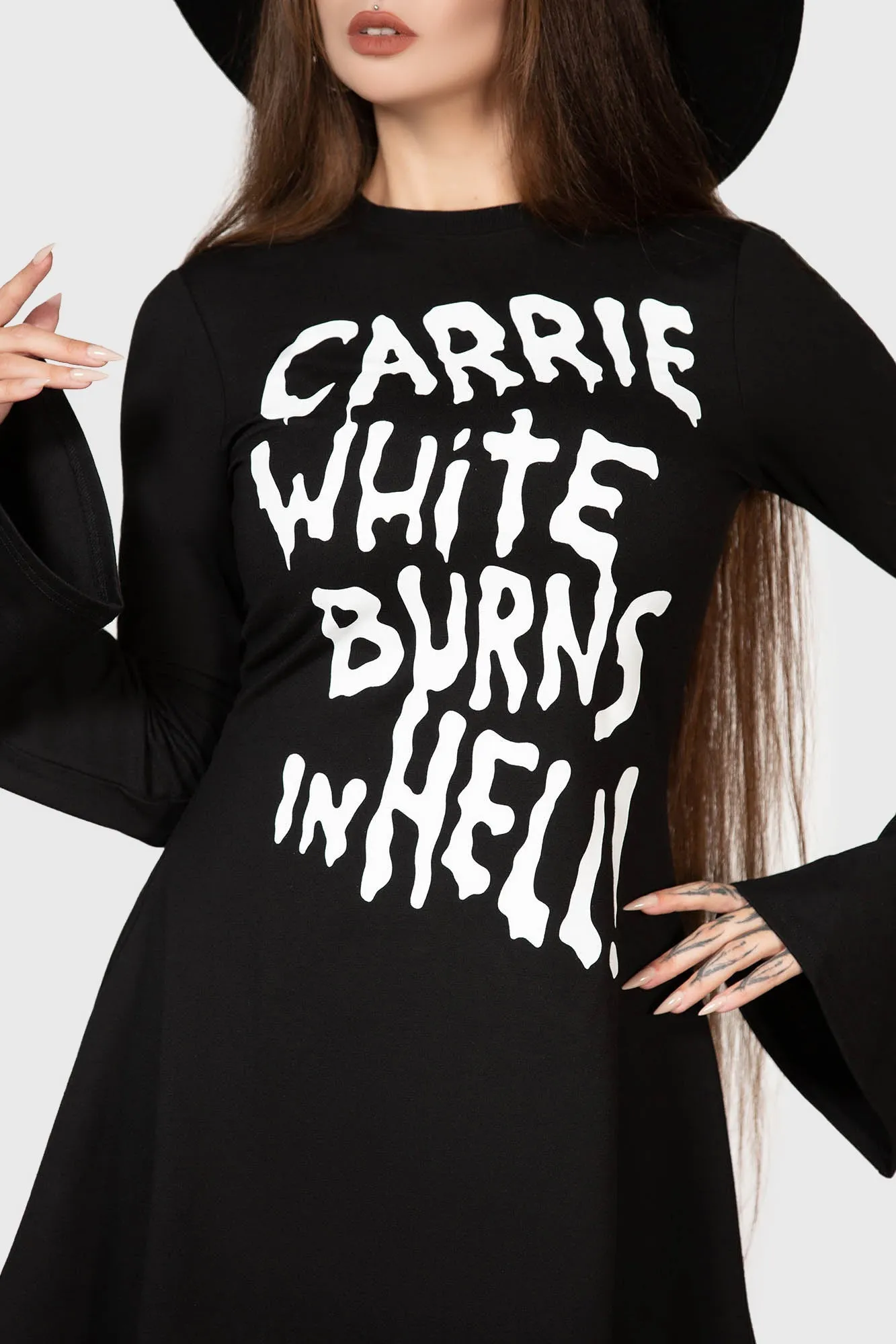 Carrie Skater Dress sold by Killstar product image thumbnail 2