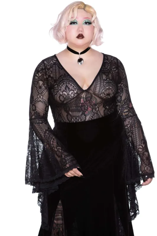 Fatal Attraction Bodysuit [B] [PLUS] - Resurrect sold by Killstar