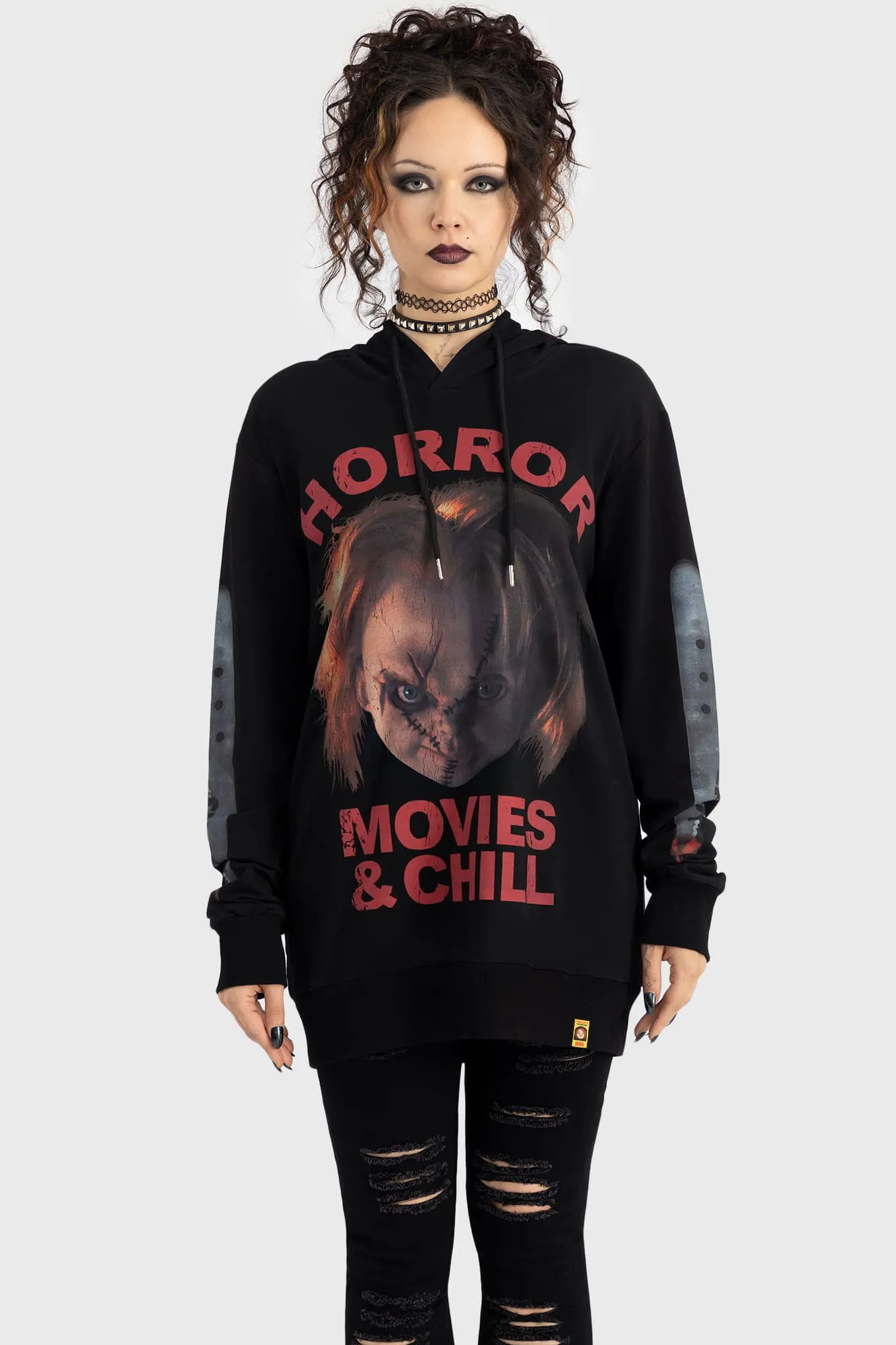 Farewell Pal Hoodie sold by Killstar product image thumbnail 4