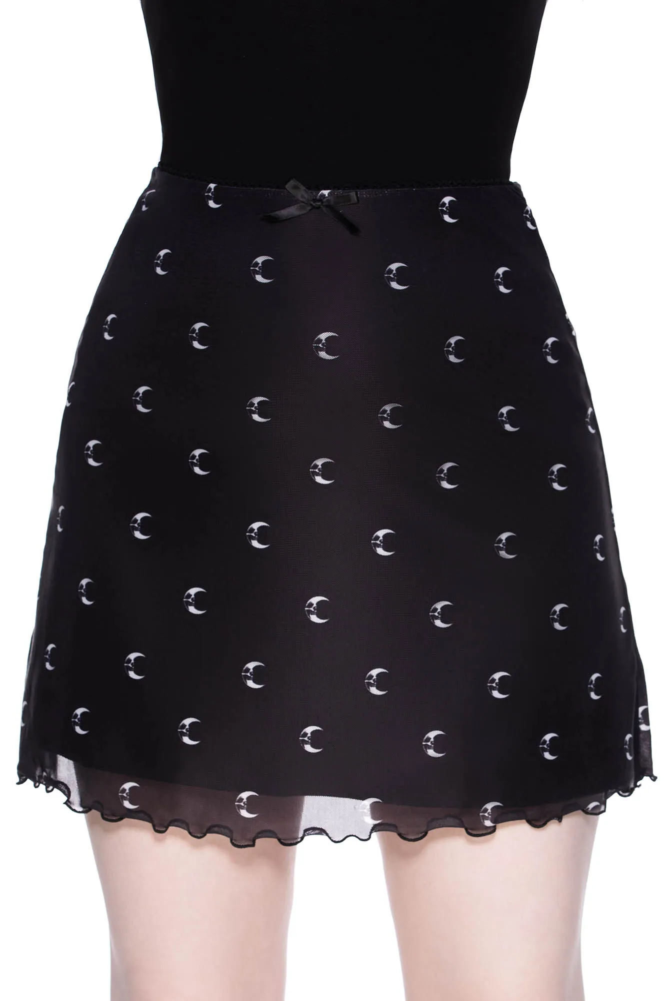 Monica Skater Skirt - Resurrect sold by Killstar product image thumbnail 2
