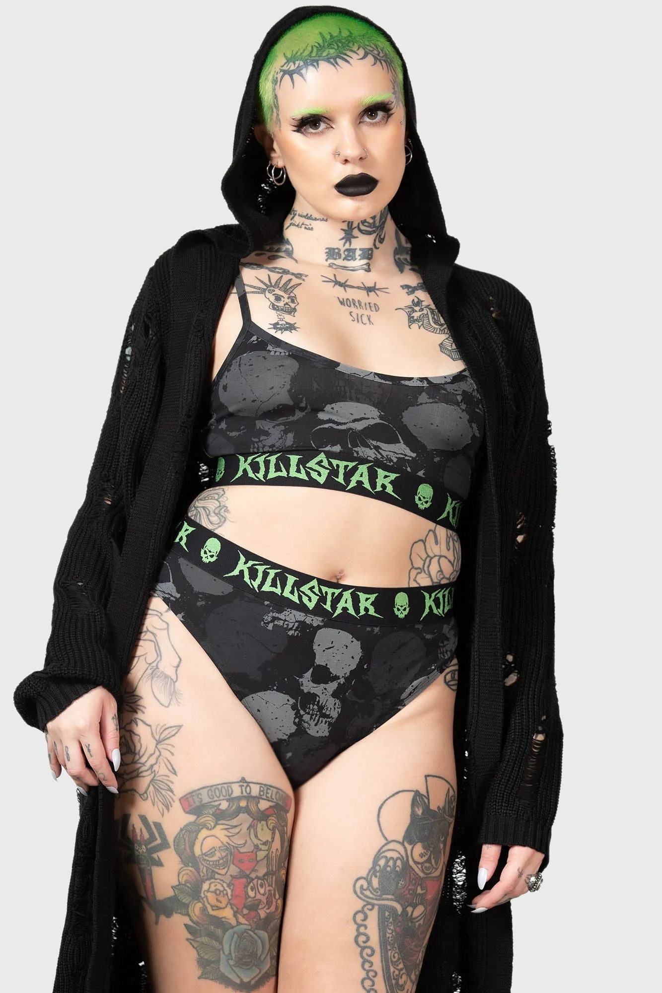 Tzompantli Panty sold by Killstar product image thumbnail 2