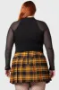 Mystia Long Sleeve Top [PLUS] sold by Killstar