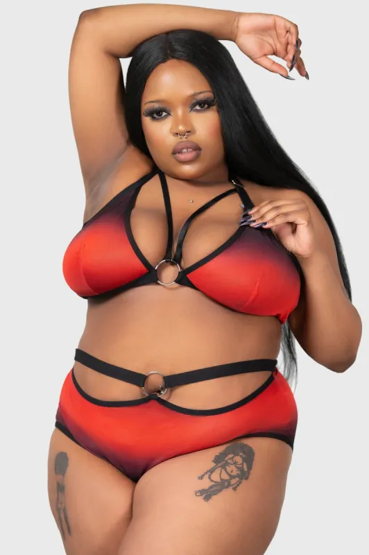 Dazzling Performance Bralet [PLUS] sold by Killstar