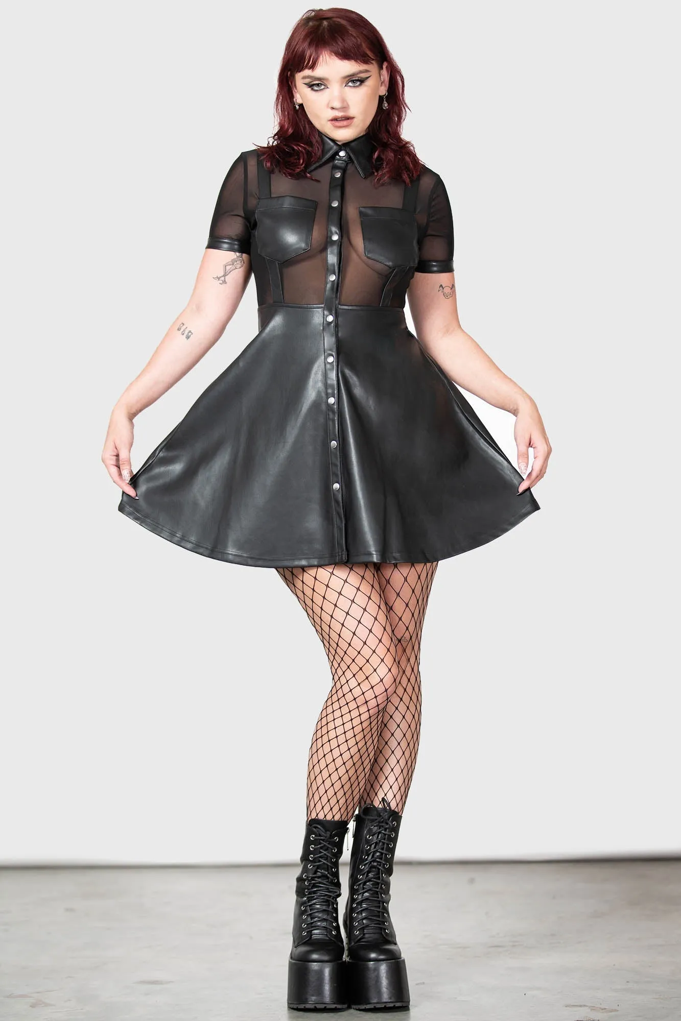 Day Of Detriment Dress - Resurrect sold by Killstar product image thumbnail 2