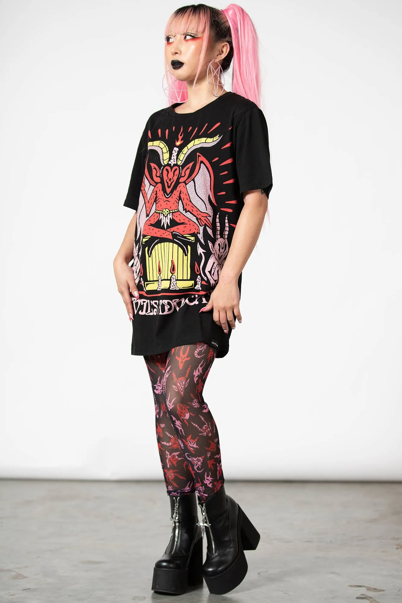 Devilish Leggings sold by Killstar product image thumbnail 2