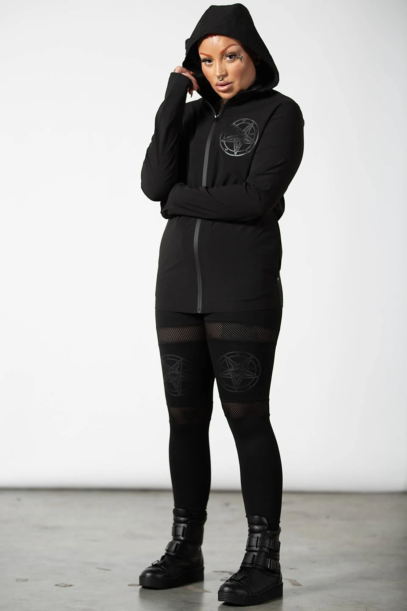 Down N Out Sports Hoodie sold by Killstar product image thumbnail 3