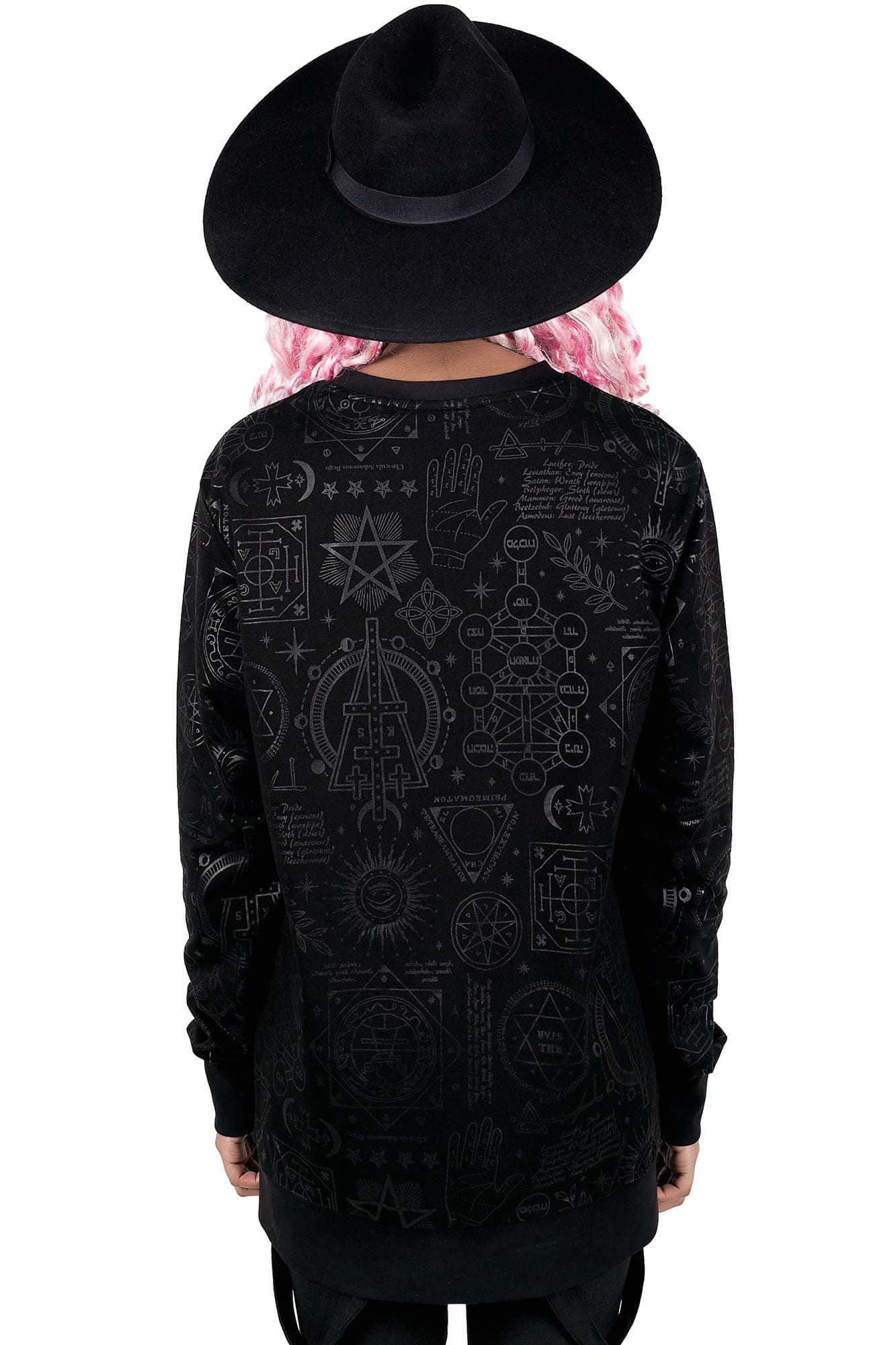 Unholy Sabbath Sweatshirt Resurrect sold by Killstar product image thumbnail 3