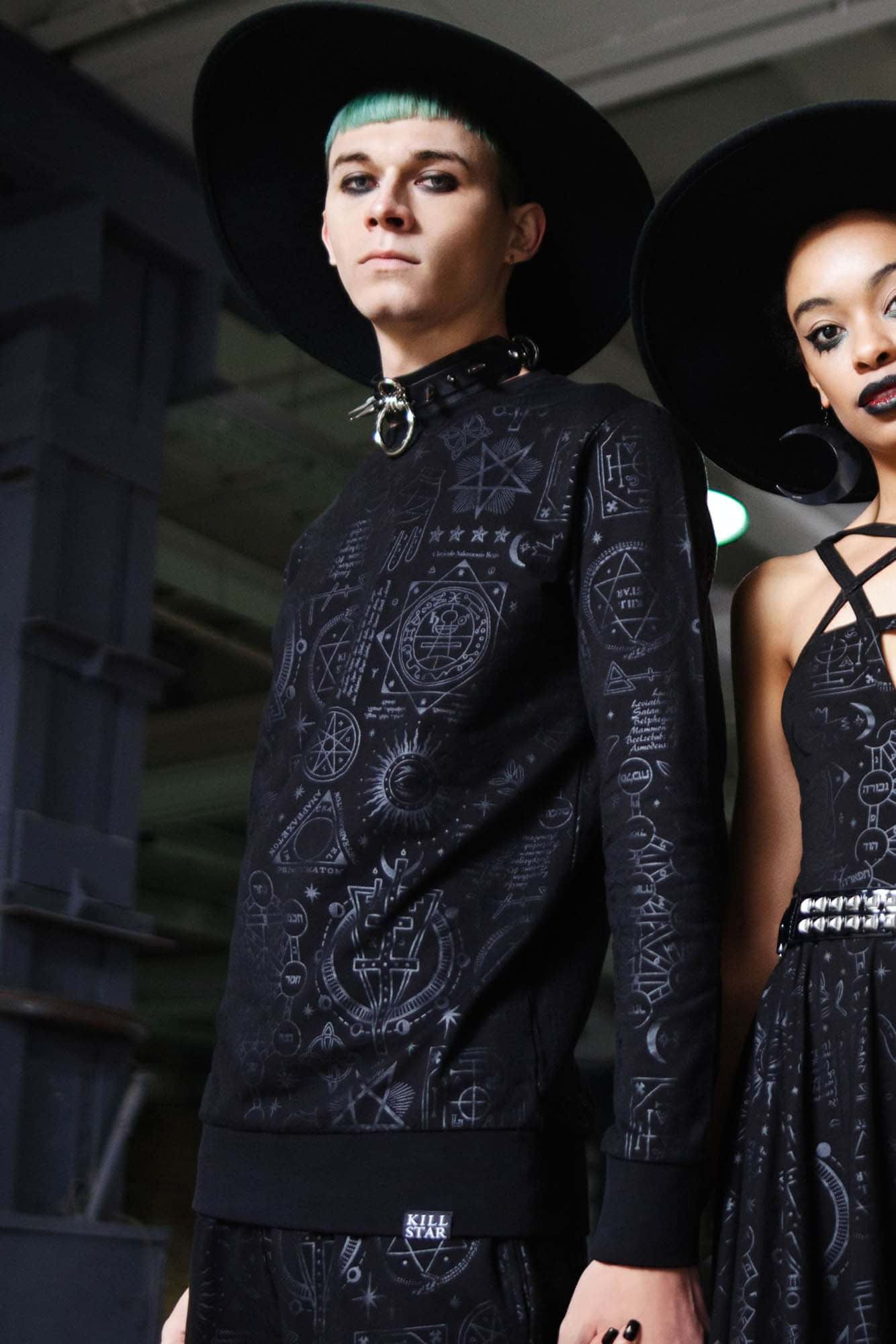 Unholy Sabbath Sweatshirt Resurrect sold by Killstar product image thumbnail 4