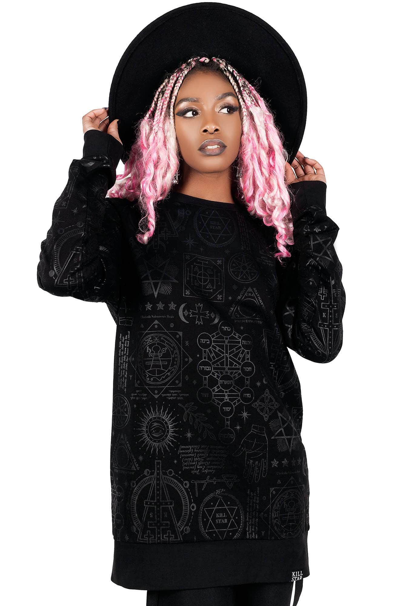 Unholy Sabbath Sweatshirt Resurrect sold by Killstar