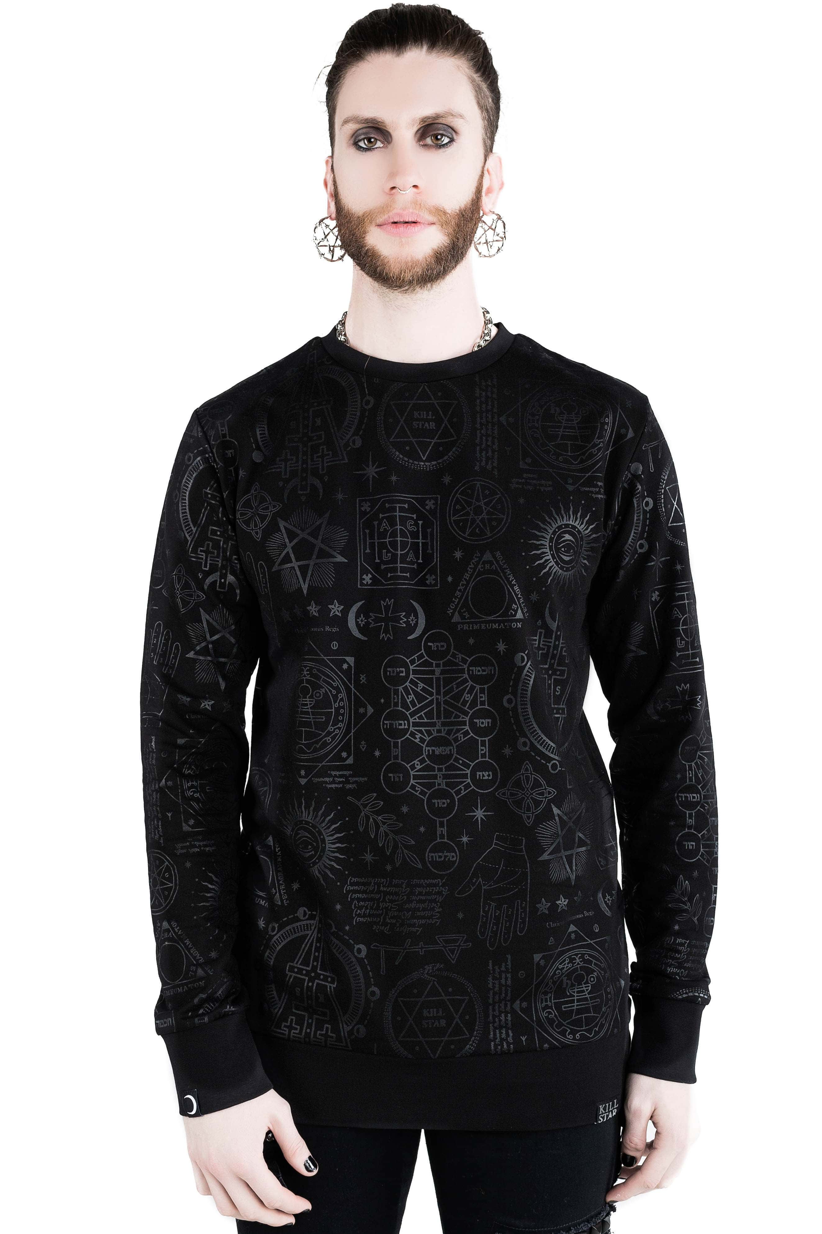 Unholy Sabbath Sweatshirt Resurrect sold by Killstar product image thumbnail 5