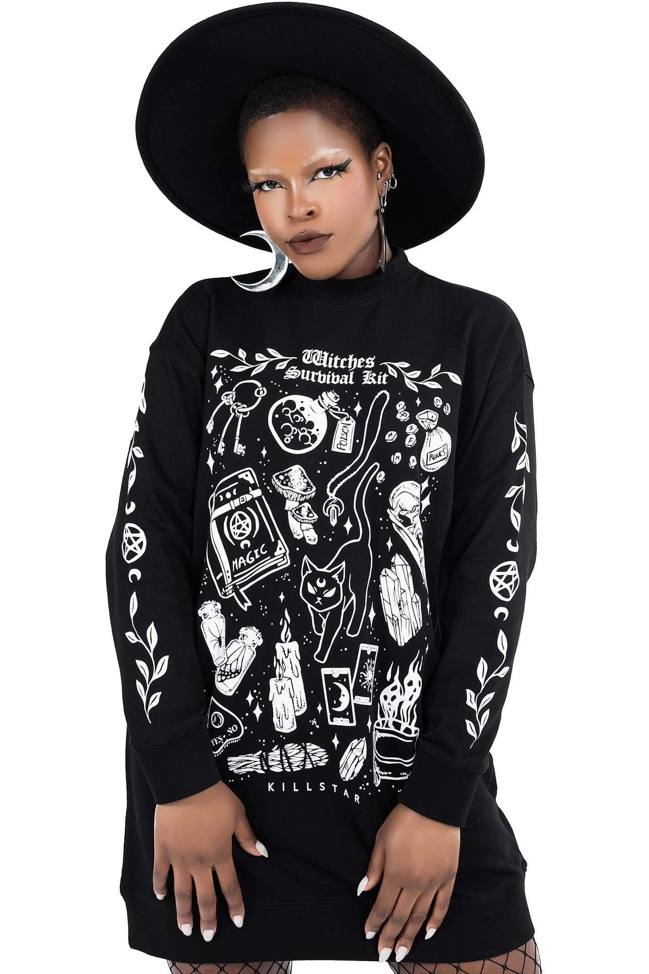 Survival Kit Sweater Dress Resurrect sold by Killstar product image thumbnail 2