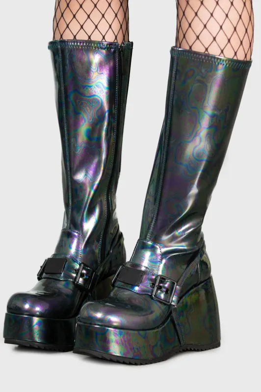 Watchtower Platform Boots sold by Killstar