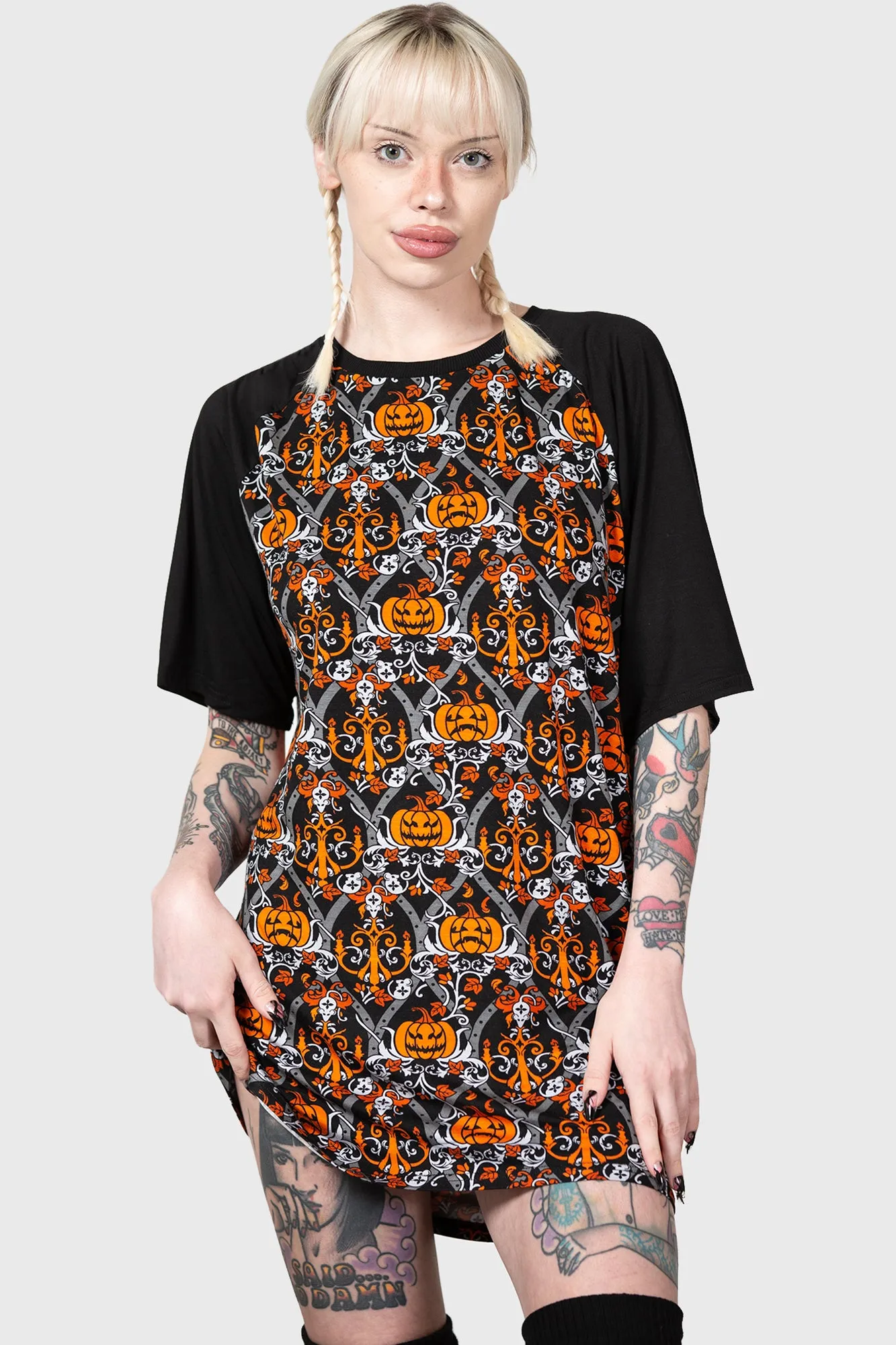 Ringer T-Shirt sold by Killstar product image thumbnail 5