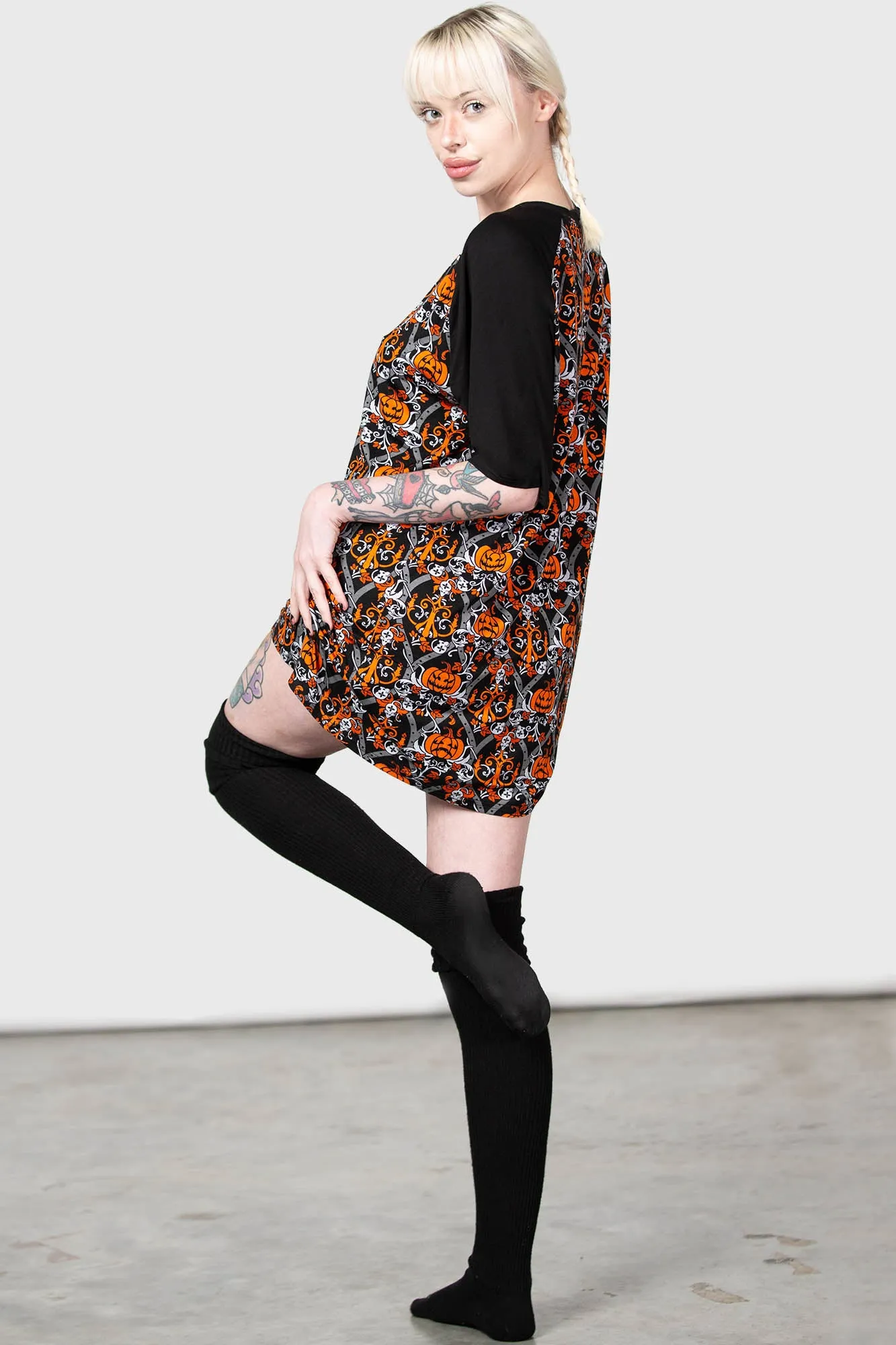 Ringer T-Shirt sold by Killstar product image thumbnail 3