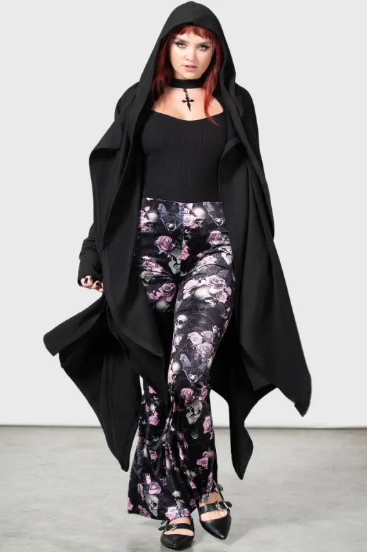 Moondance Bell Bottoms [BLACK/PINK] sold by Killstar