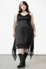 Loya Satin Maxi Dress [PLUS] sold by Killstar