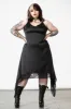 Loya Satin Maxi Dress [PLUS] sold by Killstar