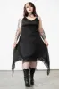 Loya Satin Maxi Dress [PLUS] sold by Killstar