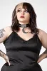 Loya Satin Maxi Dress [PLUS] sold by Killstar
