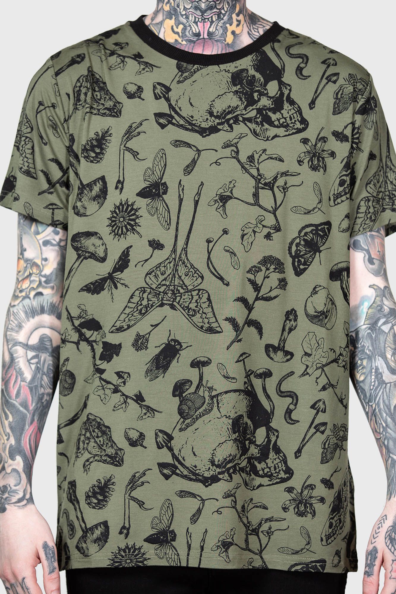 Mantodea T-Shirt sold by Killstar product image thumbnail 2