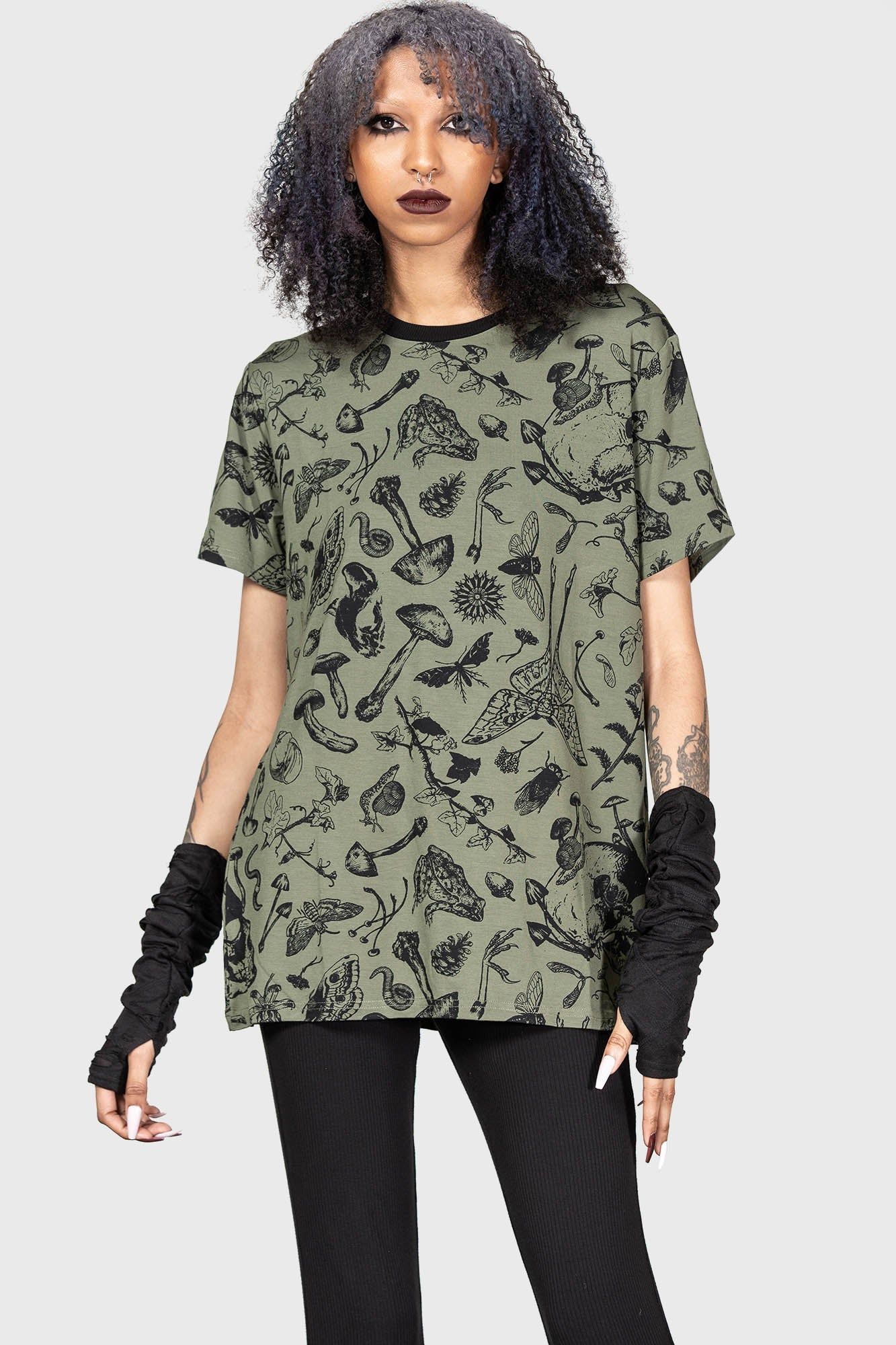 Mantodea T-Shirt sold by Killstar product image thumbnail 3