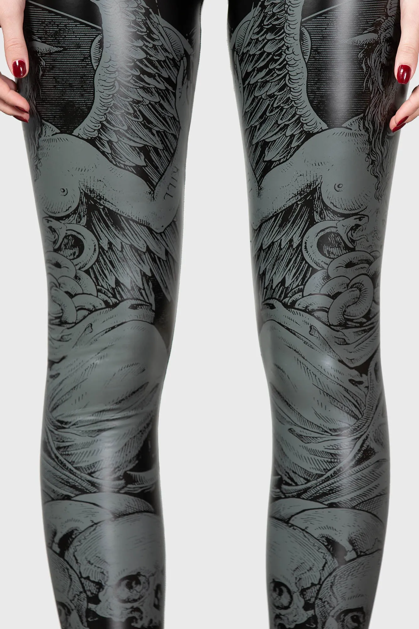 Dark Forces Leggings sold by Killstar product image thumbnail 3