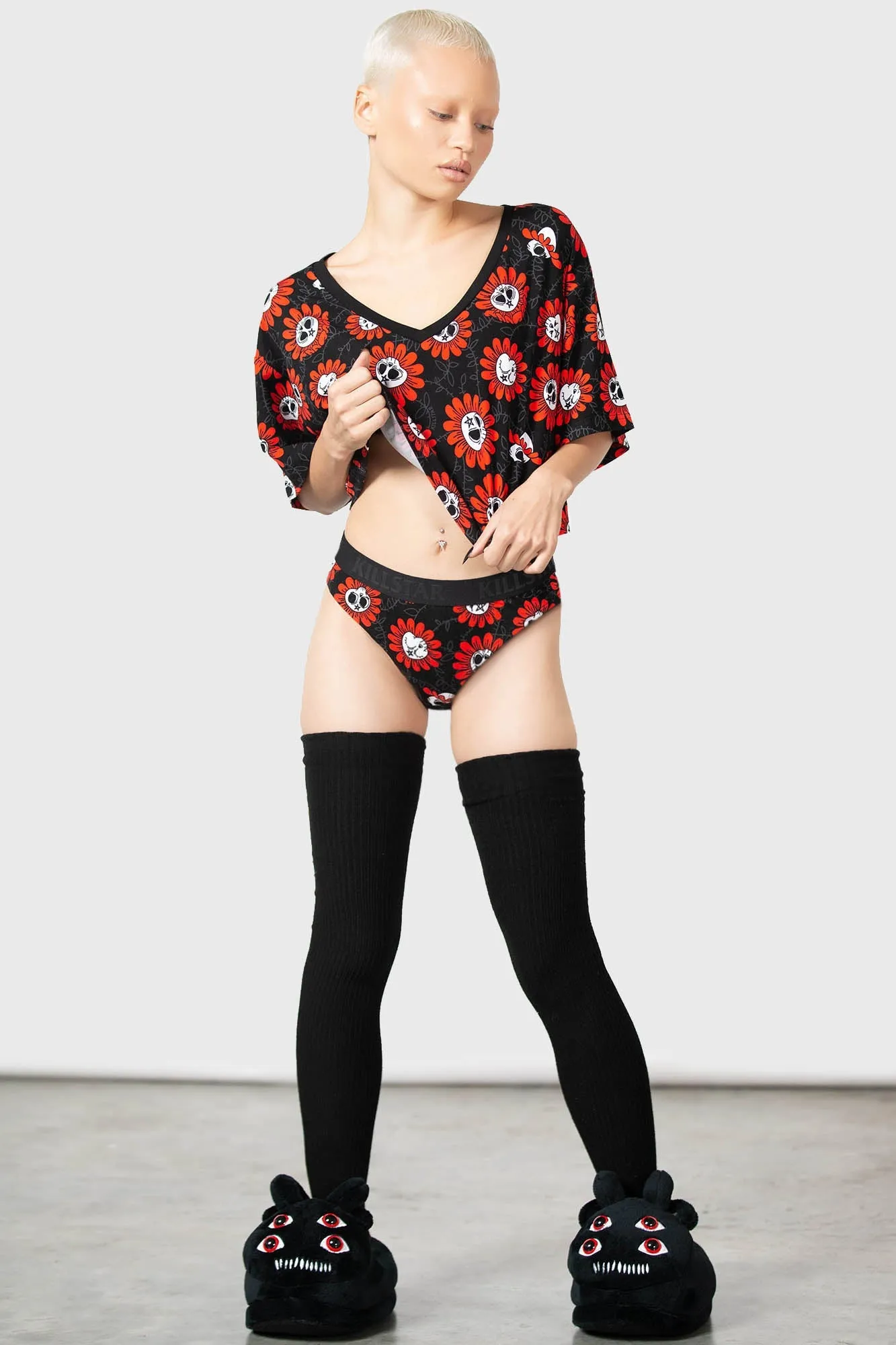 Into The Gloom Panty sold by Killstar product image thumbnail 2