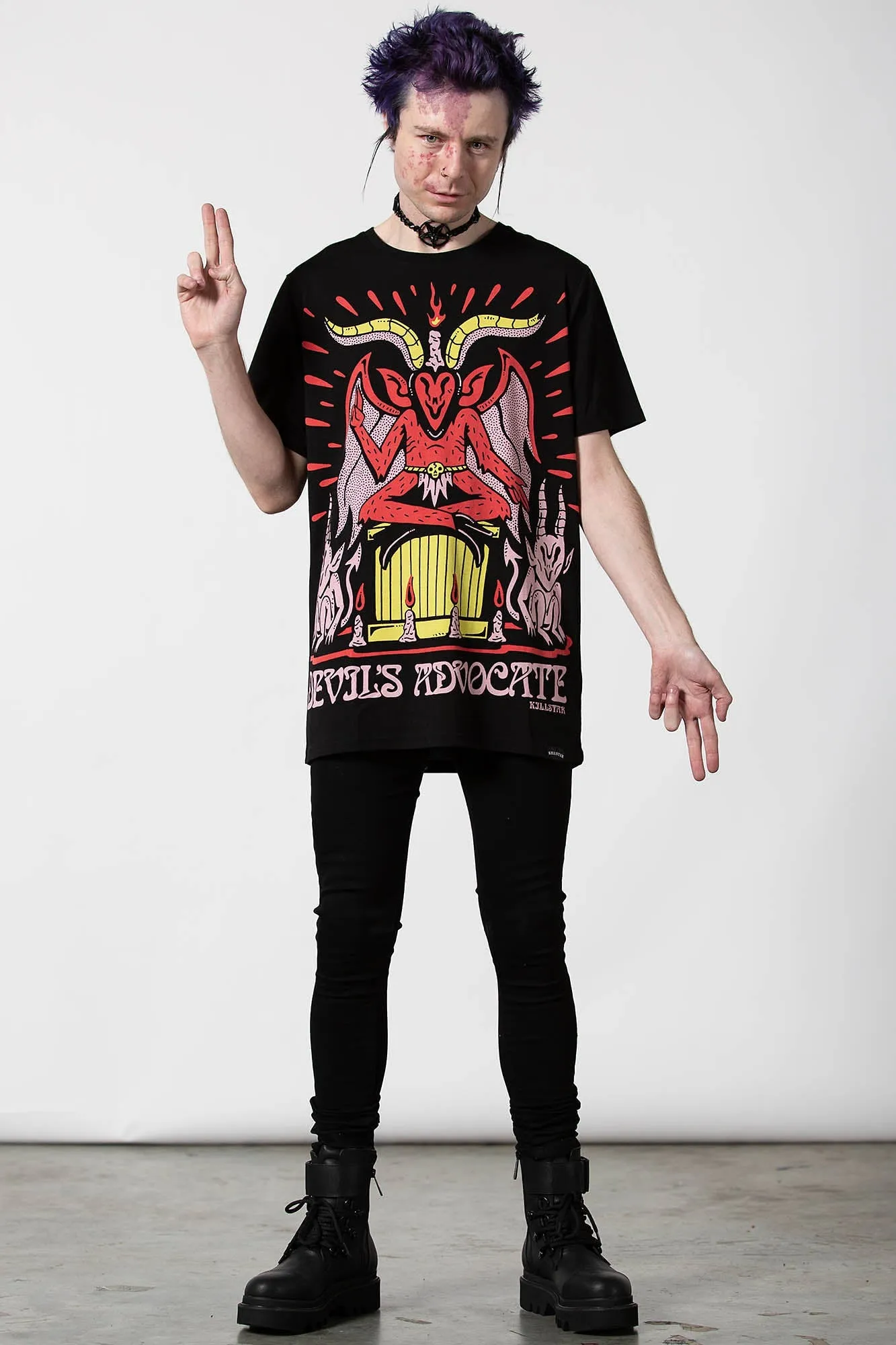 Devils Advocate T-Shirt sold by Killstar product image thumbnail 4