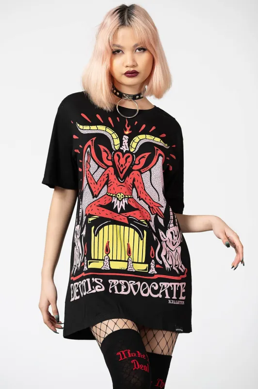 Devils Advocate T-Shirt sold by Killstar