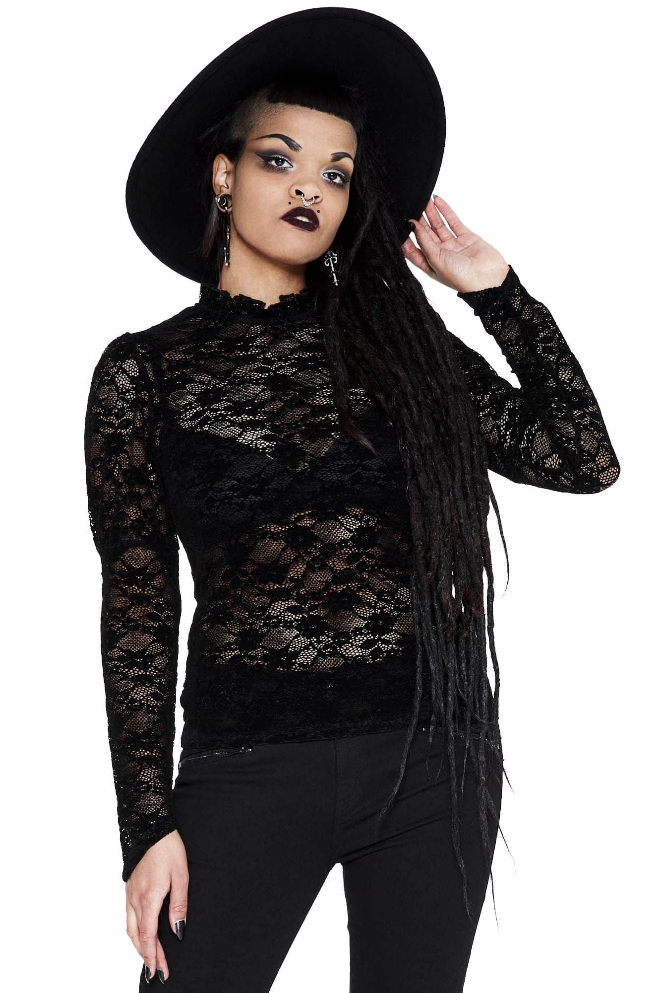 Spells Long Sleeve Top Resurrect sold by Killstar product image thumbnail 2