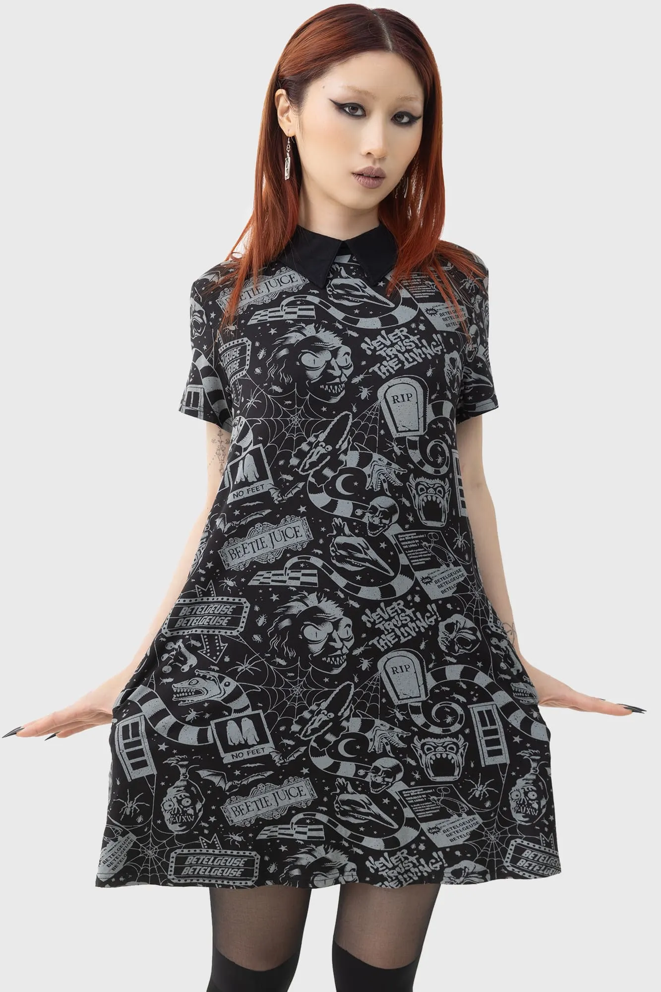 Never Trust The Living Dress sold by Killstar product image thumbnail 3