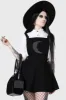 Luna Orb Pinafore Dress sold by Killstar