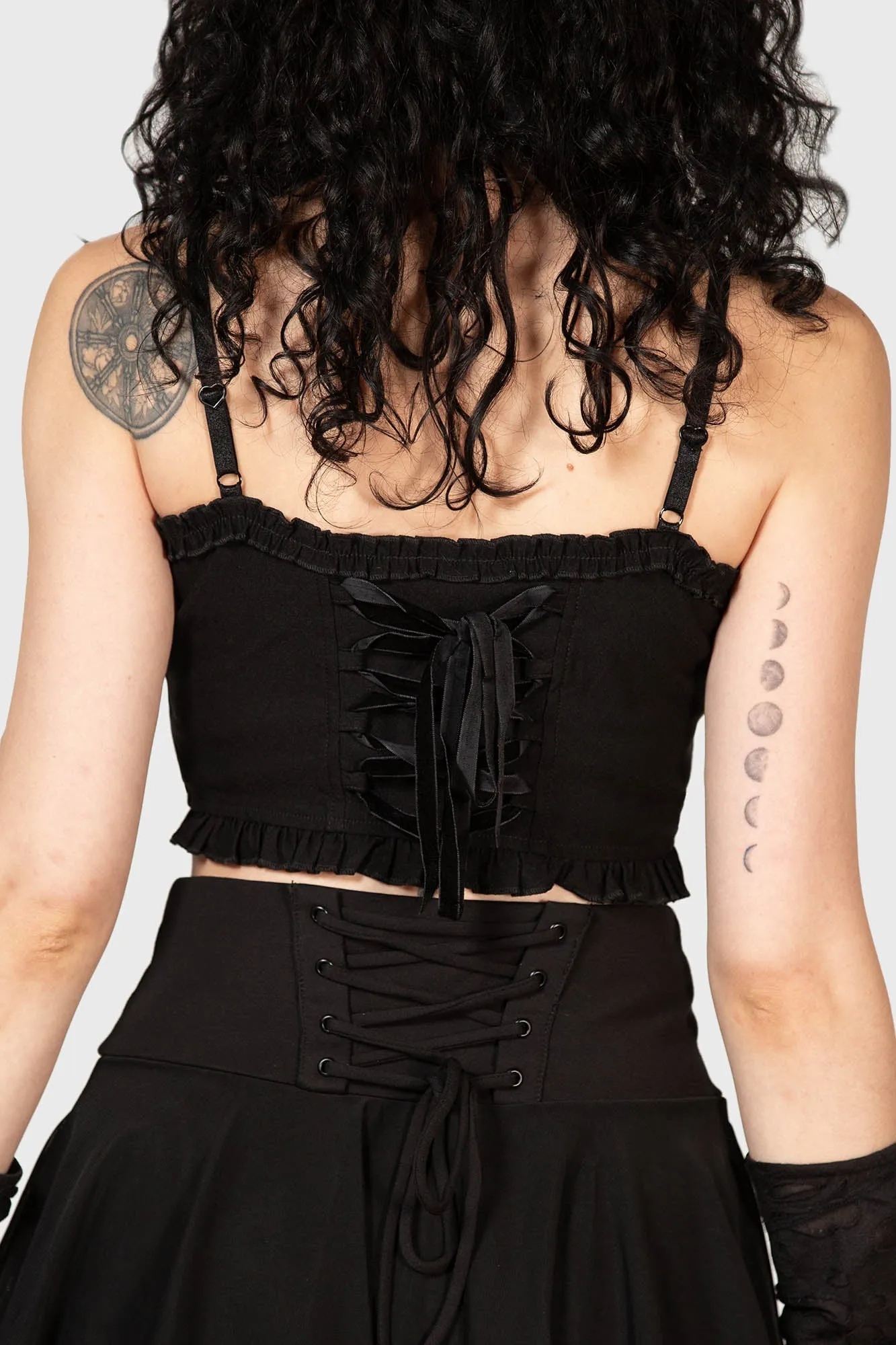 Ines Crop Top sold by Killstar product image thumbnail 3