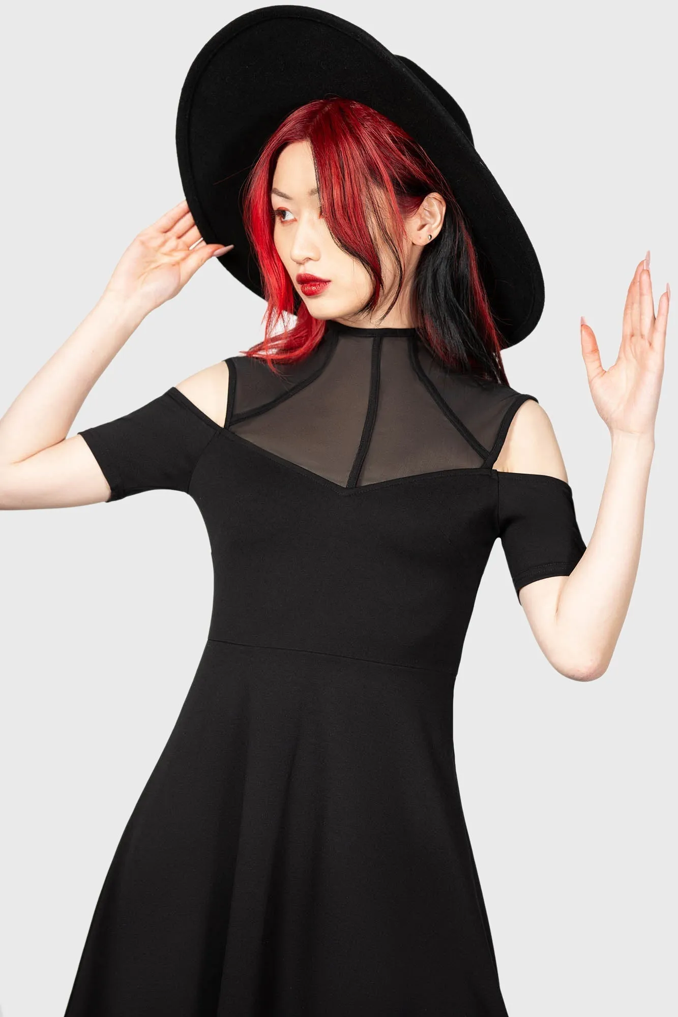 Astra Skater Dress - Resurrect sold by Killstar product image thumbnail 2