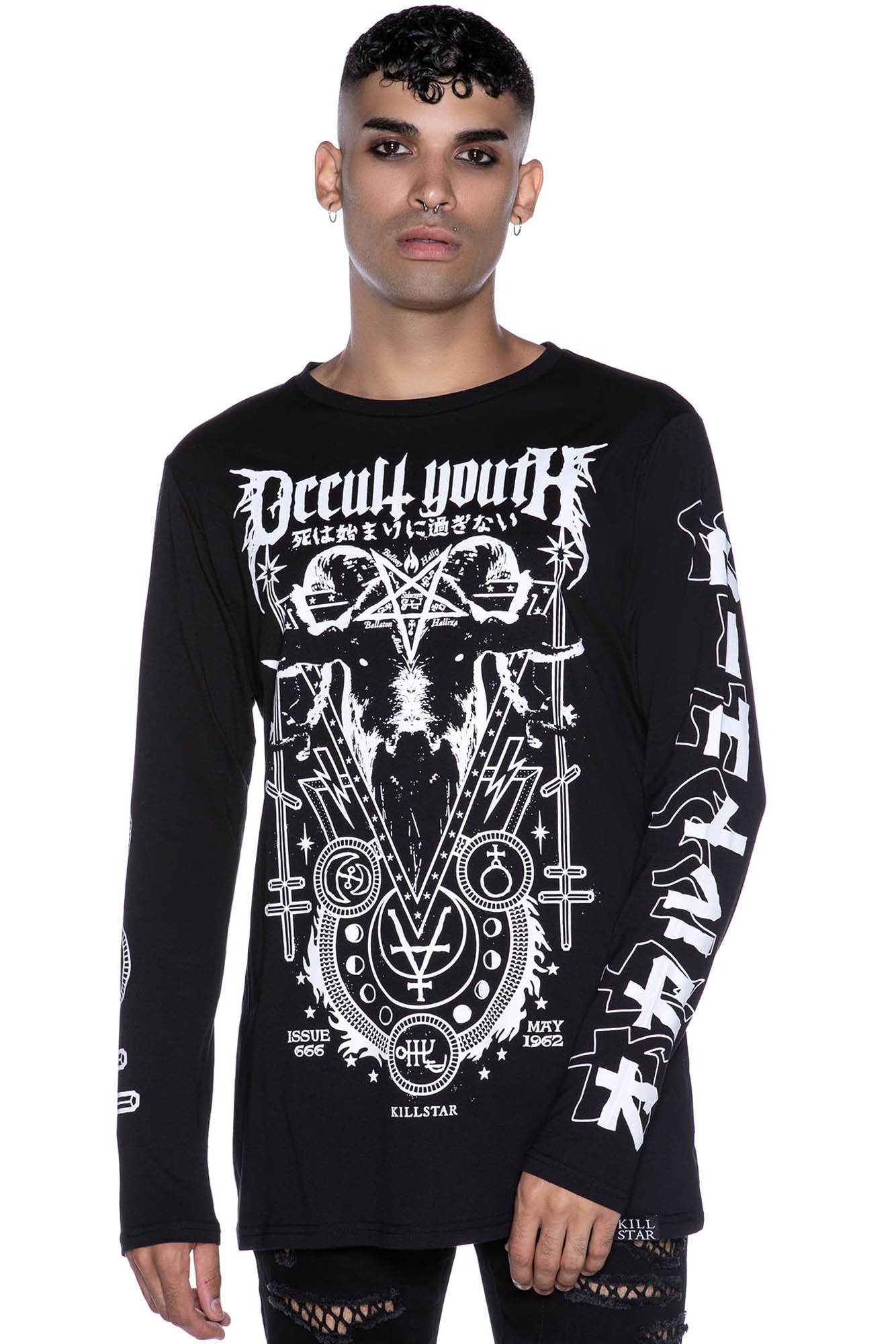 Occult Youth Long Sleeve Top sold by Killstar product image thumbnail 4
