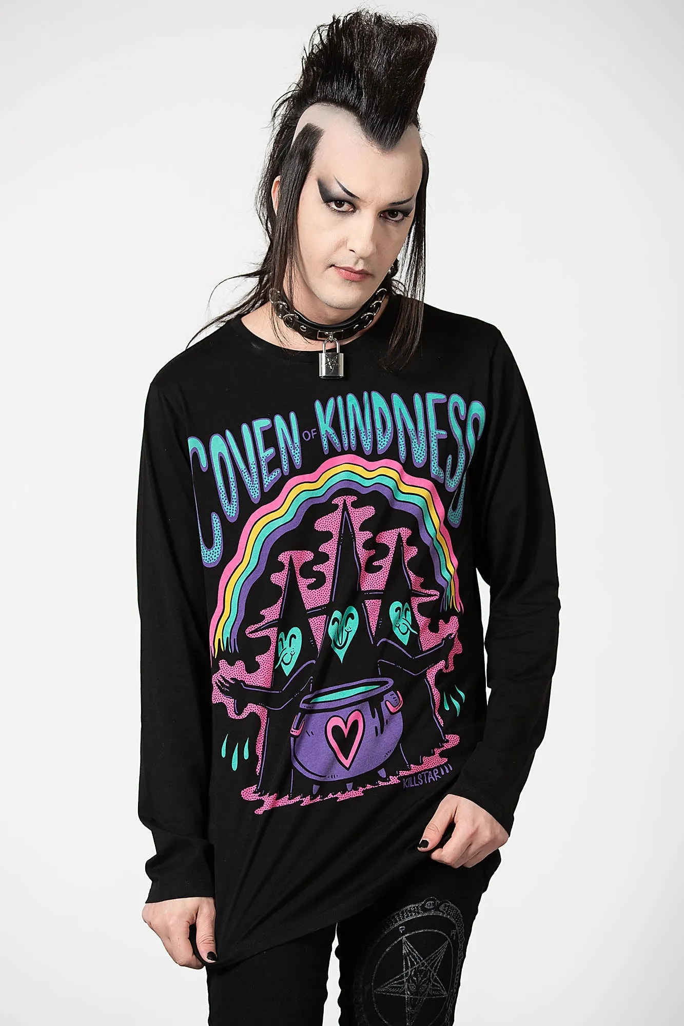 Coven Of Kindness Long Sleeve Top sold by Killstar product image thumbnail 4